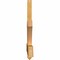 Ekena Millwork Redmond Rough Sawn Timber Gable Bracket, Western Red Cedar, 84"W x 24"H x 2"D x 4"F, 7/12 Pitch GBW084X24X0204RED00RWR - alternate 3